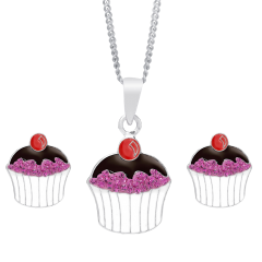 Necklace-and-Stud-Earrings-Set