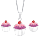Necklace-and-Stud-Earrings-Set