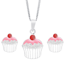 Necklace-and-Stud-Earrings-Set