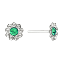 Clear-Crystal-Flower-Stud-Earrings
