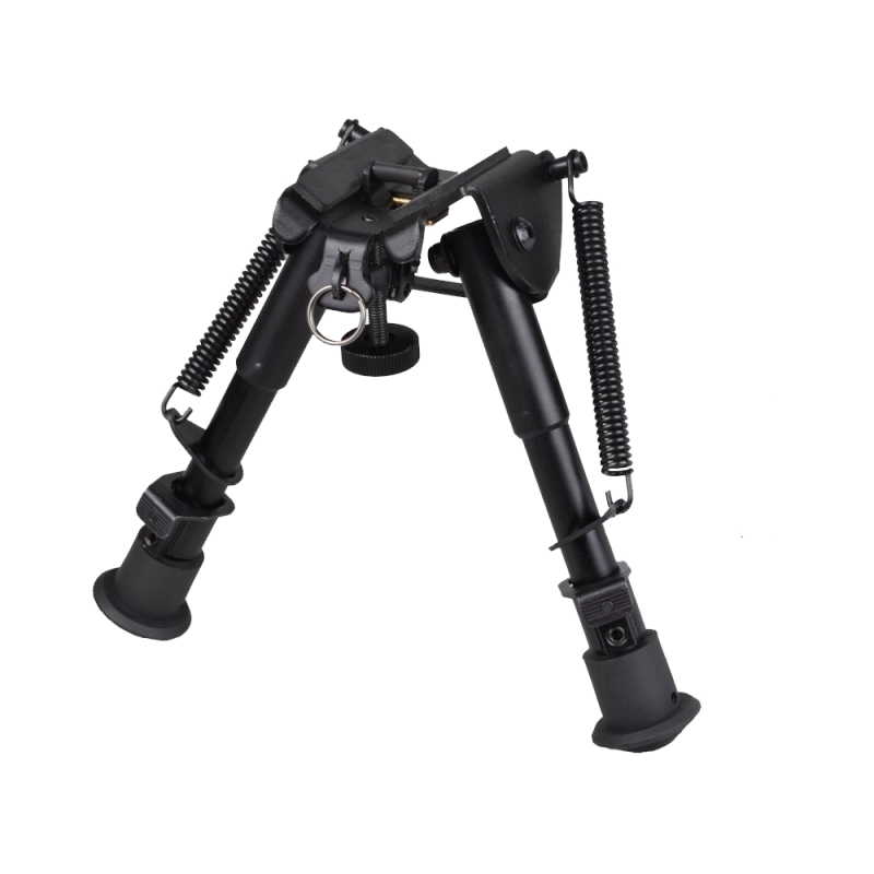 TMS® 6- to 9- Adjustable Spring Return Sniper Hunting Rifle Bipod Sling Swivel Mount