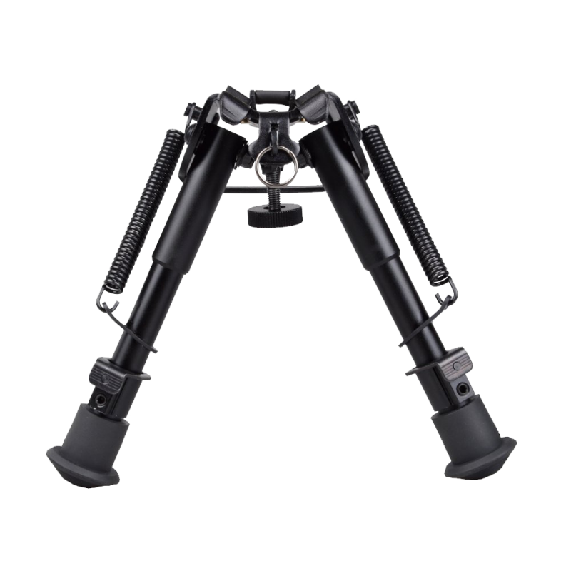 TMS® 6- to 9- Adjustable Spring Return Sniper Hunting Rifle Bipod Sling Swivel Mount