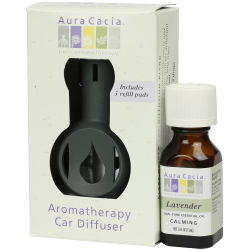Aura Cacia Aromatherapy Car Diffuser including Lavender essential oil Aura Cacia Aromatherapy Car Diffuser including Lavender essential oil