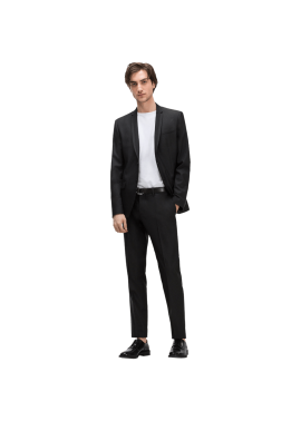 Black suit, slim fit