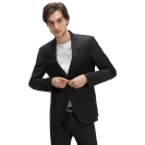 Black suit, slim fit