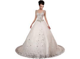 Layered Wedding Dress