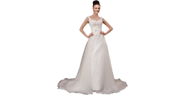 Bowknot Wedding Dress