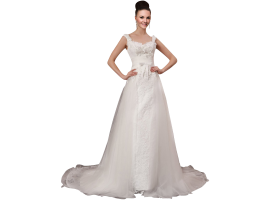 Bowknot Wedding Dress