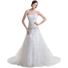 Rhinestone Wedding Dress