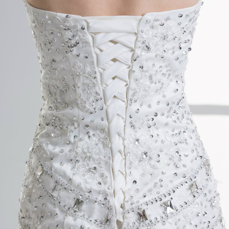 Rhinestone Wedding Dress