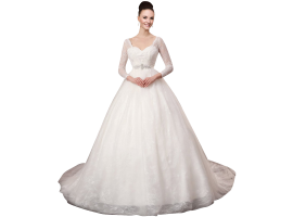 Gown In Lace Wedding Dress