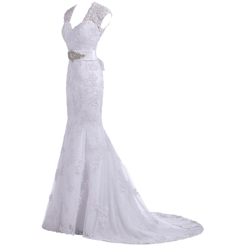 Elegant Trumpet Gown Bridal