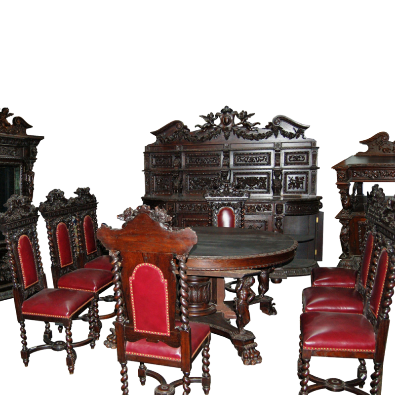 7157 Rj Horner 12 piece Renaissance Dining Set