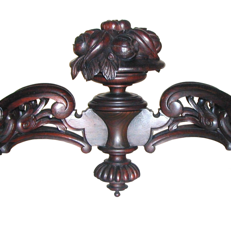 American Rococo Laminated Rosewood Table