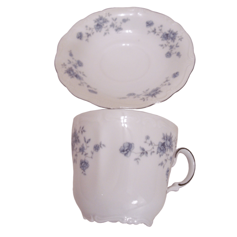 Johann Haviland Blue Garland Pattern Plate