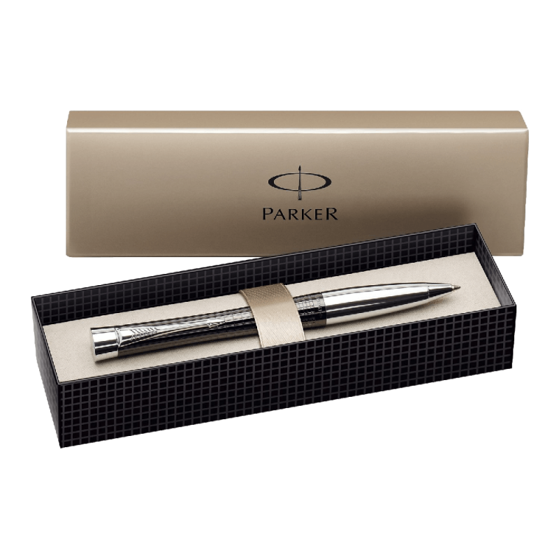 Metallic Chrome Trim Ball Pen