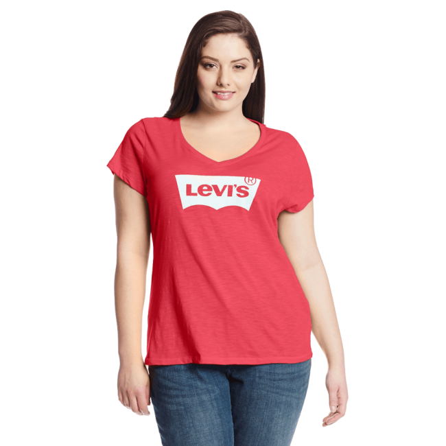 Batwing Slub V-Neck Tee