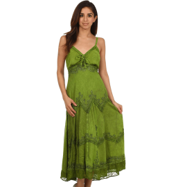 Spaghetti Straps Long Dress
