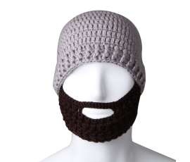Unisex Knit Beanie Stubble Beard Unisex Knit Beanie Stubble Beard
