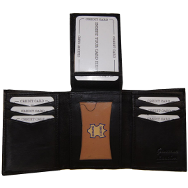 Lifestyles Leather Men Tri Fold Wallet