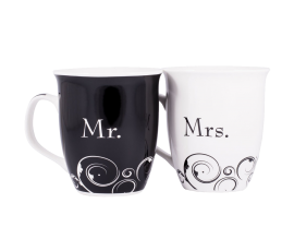 Mr. and Mrs. Christian Coffee Mug Set