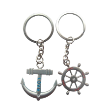 Romantic Stainless Alloy Metal Keychain