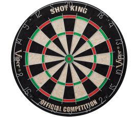 Viper Shot King Sisal Fiber Bristle Dartboard Viper Shot King Sisal Fiber Bristle Dartboard