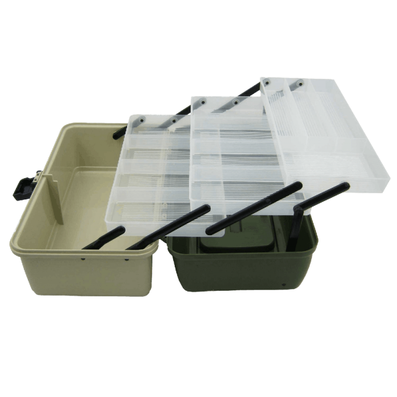 Ace Angling Tray-Cantilever Fishing Tackle Tough Box