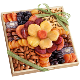 Dried Fruit and Nut Gift Tray 