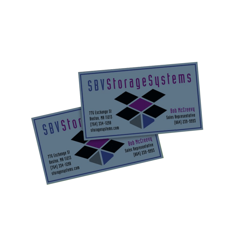 Metallic Business Cards