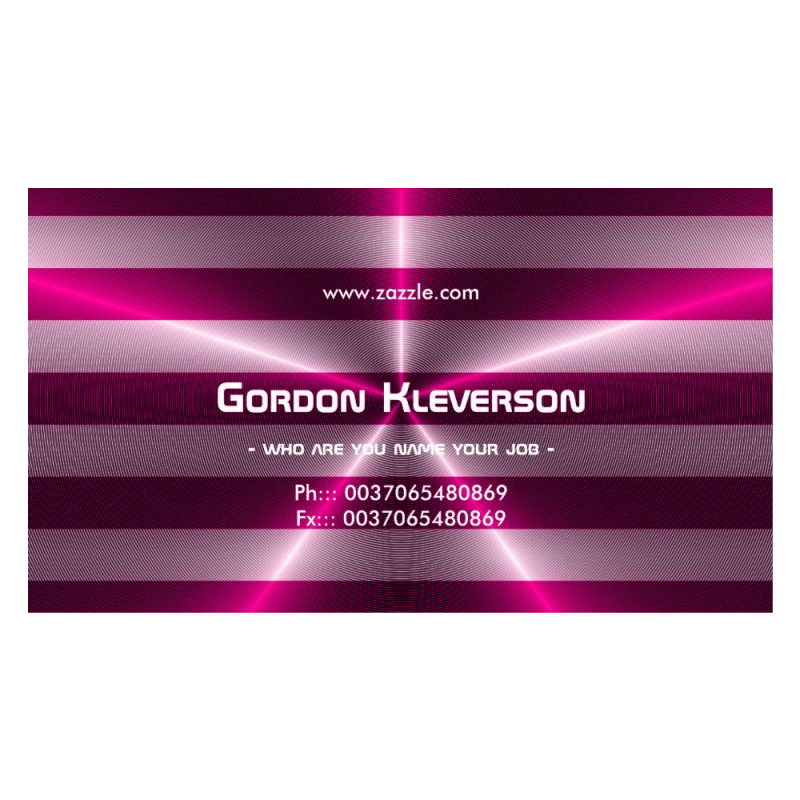 Standard Business Cards