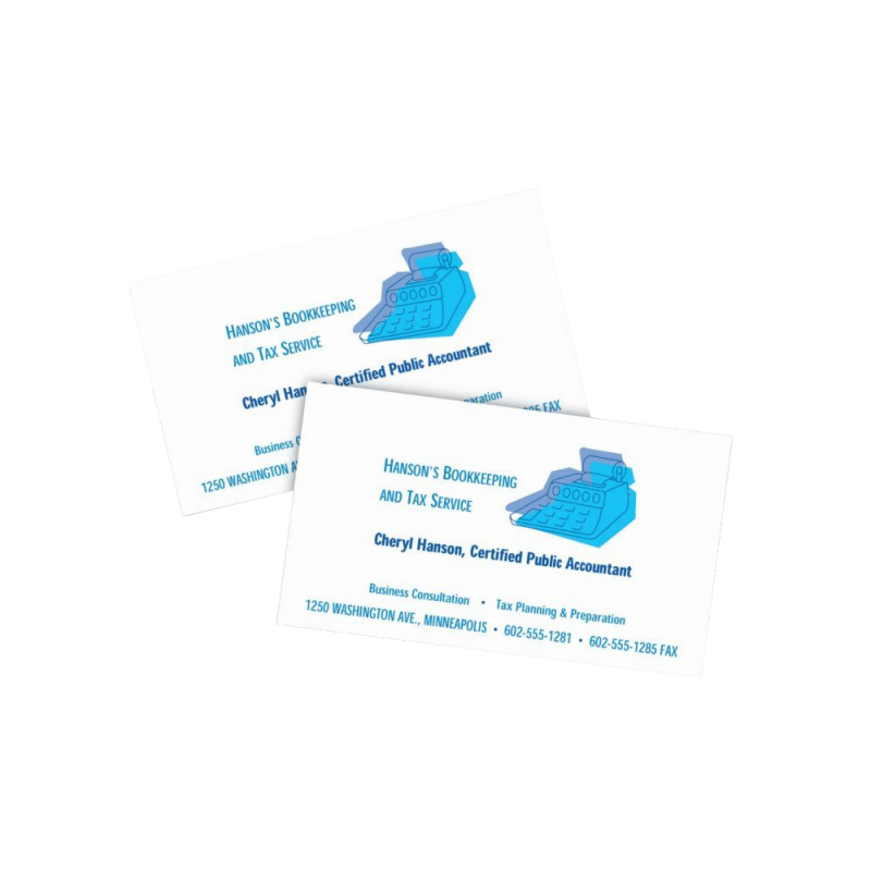 Business Cards for Inkjet Printers