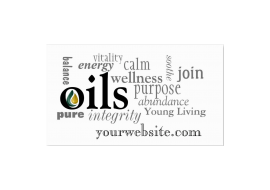 Young Living business cards Young Living business cards