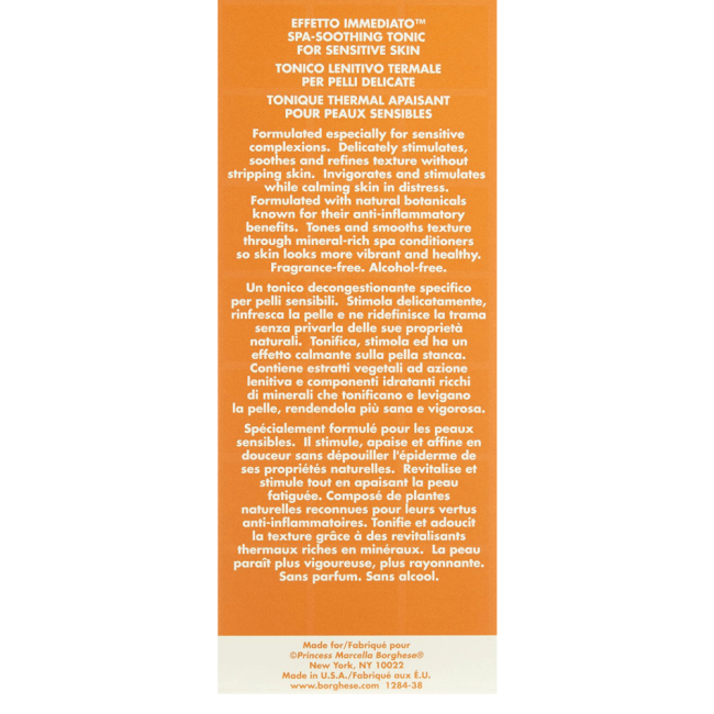 Immediato Spa Soothing Tonic