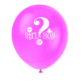 Latex Gender Reveal Balloons
