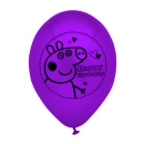 Peppa Pig Printed Latex Balloons