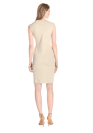 Asymmetrical Neck Ruffle Dress
