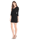 Women's Faux-Wrap Dress
