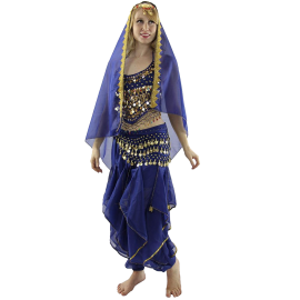 Little chilli 5-Piece Belly Dance Costume