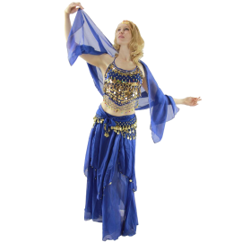 Belly Dance Costume 5-Piece Set