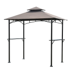 Wicker and Resin Dining Table