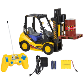 Remote Control Forklift With Lights 6 Channel Electric Kids Toy