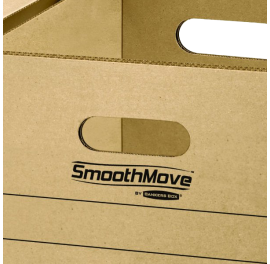 SmoothMove Moving Boxes with No-Tape Assembly