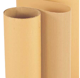 Corrugated paper