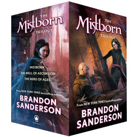 Mistborn Trilogy by Brandon Sanderson 