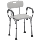 Quick Release Shower Chair with Back 