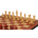 Wood Chess Set African Padauk & Boxwood 