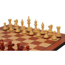 Wood Chess Set African Padauk & Boxwood 