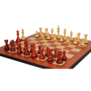 Wood Chess Set African Padauk & Boxwood 