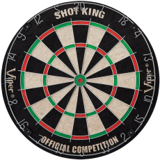 Viper Shot King Sisal Fiber Bristle Dartboard